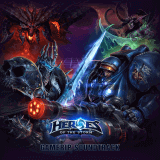 Маленькая обложка диска c музыкой из игры «Heroes of the Storm»