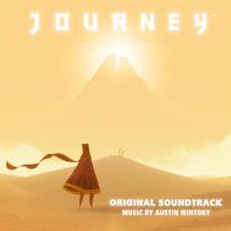 Обложка к диску с музыкой из игры «Journey»