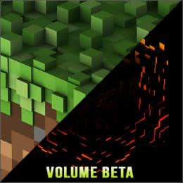 Обложка к диску с музыкой из игры «Minecraft: Volume Beta»