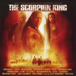 Обложка к диску с музыкой из фильма «Царь скорпионов»