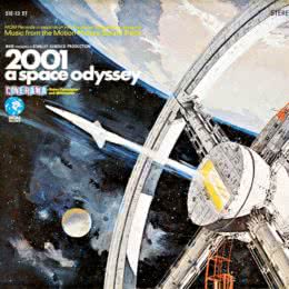 Обложка к диску с музыкой из фильма «Космическая одиссея 2001»