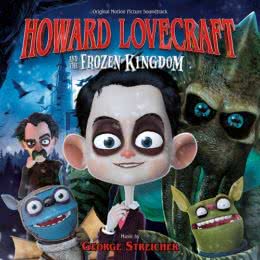 Обложка к диску с музыкой из мультфильма «Говард Лавкрафт и Замерзшее королевство»