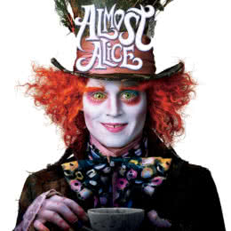 Обложка к диску с музыкой из фильма «Алиса в стране чудес»