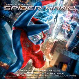 Обложка к диску с музыкой из фильма «Новый Человек-паук. Высокое напряжение»