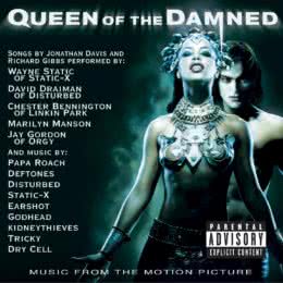 Обложка к диску с музыкой из фильма «Королева проклятых»