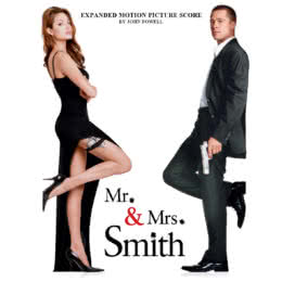 Обложка к диску с музыкой из фильма «Мистер и миссис Смит»