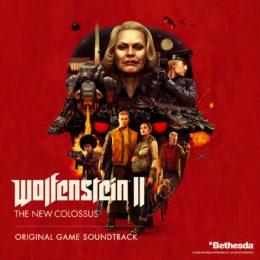 Обложка к диску с музыкой из игры «Wolfenstein II: The New Colossus »