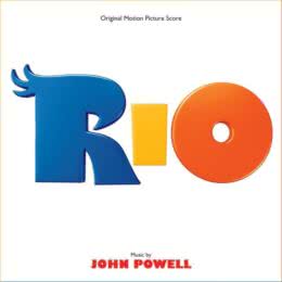 Обложка к диску с музыкой из мультфильма «Рио»