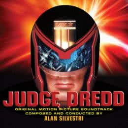 Обложка к диску с музыкой из фильма «Судья Дредд»