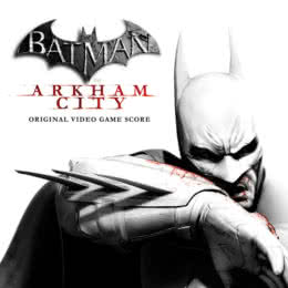 Обложка к диску с музыкой из игры «Batman: Arkham City»