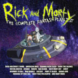 Маленькая обложка диска c музыкой из мультфильма «Rick And Morty - The Complete Fantasy Playlist»