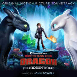 Обложка к диску с музыкой из фильма «Как приручить дракона 3»