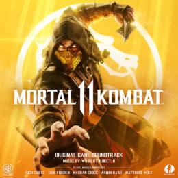 Обложка к диску с музыкой из игры «Mortal Kombat 11»