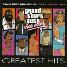 Обложка к диску с музыкой из игры «Grand Theft Auto: Vice City (7 CD)»