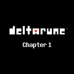 Обложка к диску с музыкой из игры «Deltarune Chapter 1»