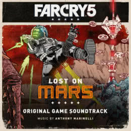 Обложка к диску с музыкой из игры «Far Cry 5: Lost on Mars»