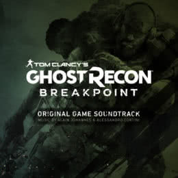 Обложка к диску с музыкой из игры «Tom Clancy’s Ghost Recon Breakpoint»