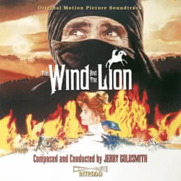 Обложка к диску с музыкой из фильма «Ветер и лев»