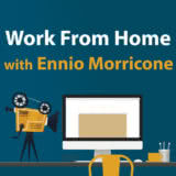 Маленькая обложка диска c музыкой из сборника «Work from Home with Ennio Morricone»