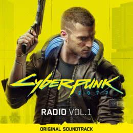 Обложка к диску с музыкой из игры «Cyberpunk 2077 (Radio Volume 1)»