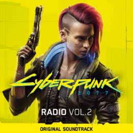 Обложка к диску с музыкой из игры «Cyberpunk 2077 (Radio Volume 2)»