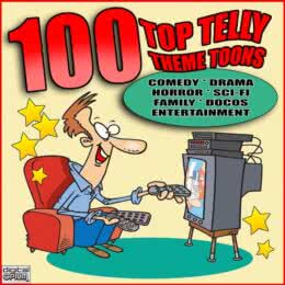 Обложка к диску с музыкой из сборника «100 Top Telly Theme Toons»