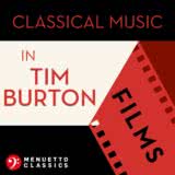 Маленькая обложка диска c музыкой из сборника «Classical Music in Tim Burton Films»