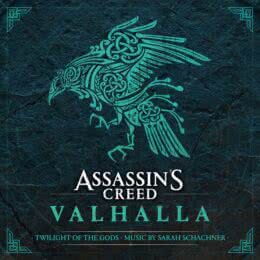 Обложка к диску с музыкой из игры «Assassin's Creed Valhalla: Twilight of the Gods»