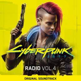 Обложка к диску с музыкой из игры «Cyberpunk 2077 (Radio Volume 4)»