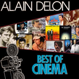 Обложка к диску с музыкой из сборника «Alain Delon: Best of Cinema»