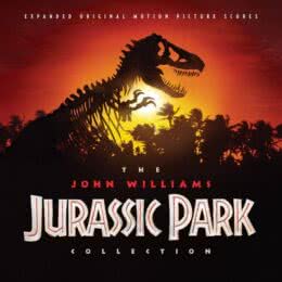 Обложка к диску с музыкой из сборника «The John Williams Jurassic Park Collection»