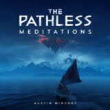 Маленькая обложка диска c музыкой из игры «The Pathless: Meditations»