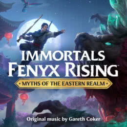 Обложка к диску с музыкой из игры «Immortals Fenyx Rising : Myths of the Eastern Realm»