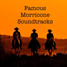 Обложка к диску с музыкой из сборника «Famous Morricone Soundtracks»