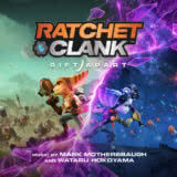 Маленькая обложка диска c музыкой из игры «Ratchet & Clank: Rift Apart»