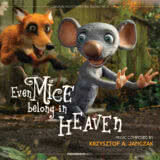 Маленькая обложка диска c музыкой из мультфильма «Даже мыши попадают в рай»