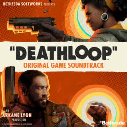 Обложка к диску с музыкой из игры «Deathloop»