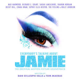 Обложка к диску с музыкой из фильма «Все говорят про Джейми»
