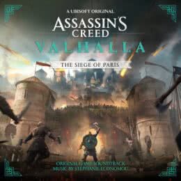 Обложка к диску с музыкой из игры «Assassin's Creed Valhalla: The Siege of Paris»