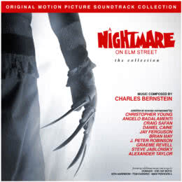 Обложка к диску с музыкой из фильма «Кошмар на улице Вязов (Коллекция, 11CD)»