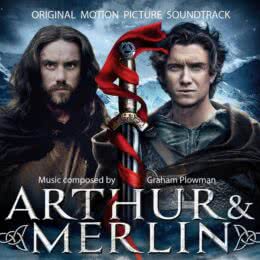 Обложка к диску с музыкой из фильма «Артур и Мерлин»