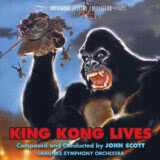 Маленькая обложка диска c музыкой из фильма «Кинг Конг жив»
