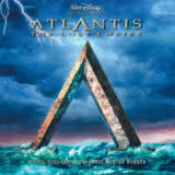 Маленькая обложка диска c музыкой из фильма «Атлантида: Затерянный мир»