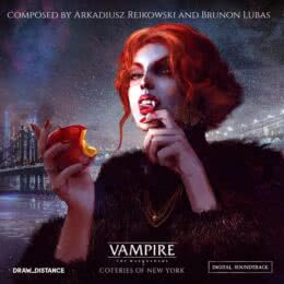 Обложка к диску с музыкой из игры «Vampire: The Masquerade - Coteries of New York»
