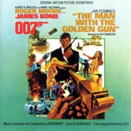 Обложка к диску с музыкой из фильма «Человек с золотым пистолетом»