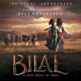 Обложка к диску с музыкой из мультфильма «Билал»