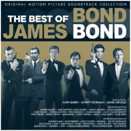Обложка к диску с музыкой из сборника «The Best of Bond… James Bond»