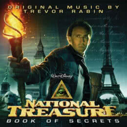 Обложка к диску с музыкой из фильма «Сокровище нации: Книга Тайн»