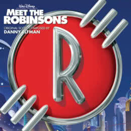 Обложка к диску с музыкой из мультфильма «В гости к Робинсонам»