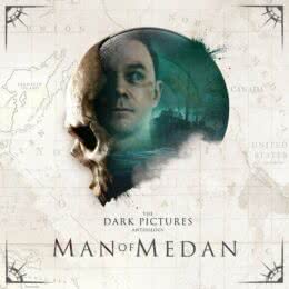 Обложка к диску с музыкой из игры «The Dark Pictures Anthology: Man of Medan»